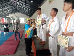 Helvetia Juara Umum Kempo Porkot Medan 2024