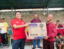 Pertandingan Sepak Bola di Sergai: Dua Pedagang Dapat Hadiah Lucky Draw