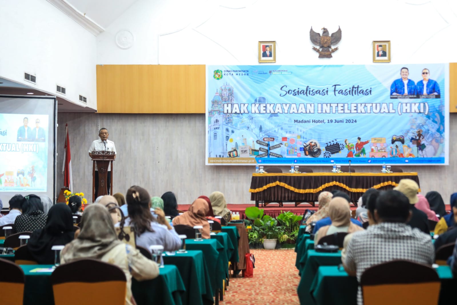 Pemko Medan Gelar Sosialisasi Fasilitasi HKI