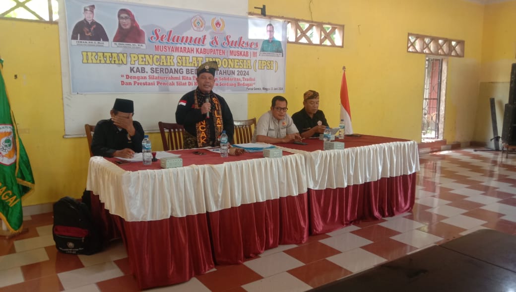 Pemilihan Ketua IPSI Sergai: Irwan Terpilih Secara Aklamasi