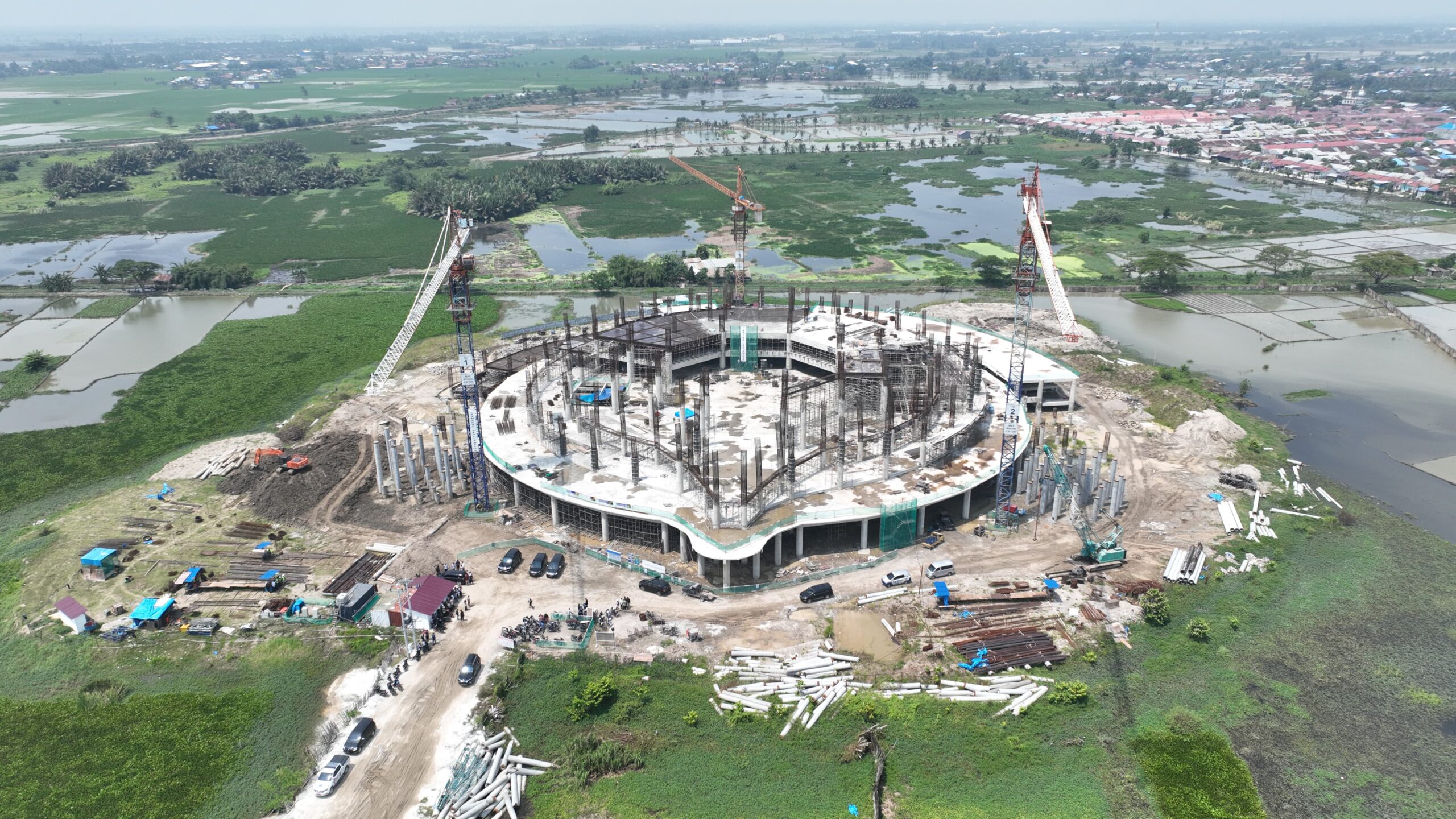 Wali Kota Medan Optimis Pembangunan Islamic Center Selesai Tepat Waktu