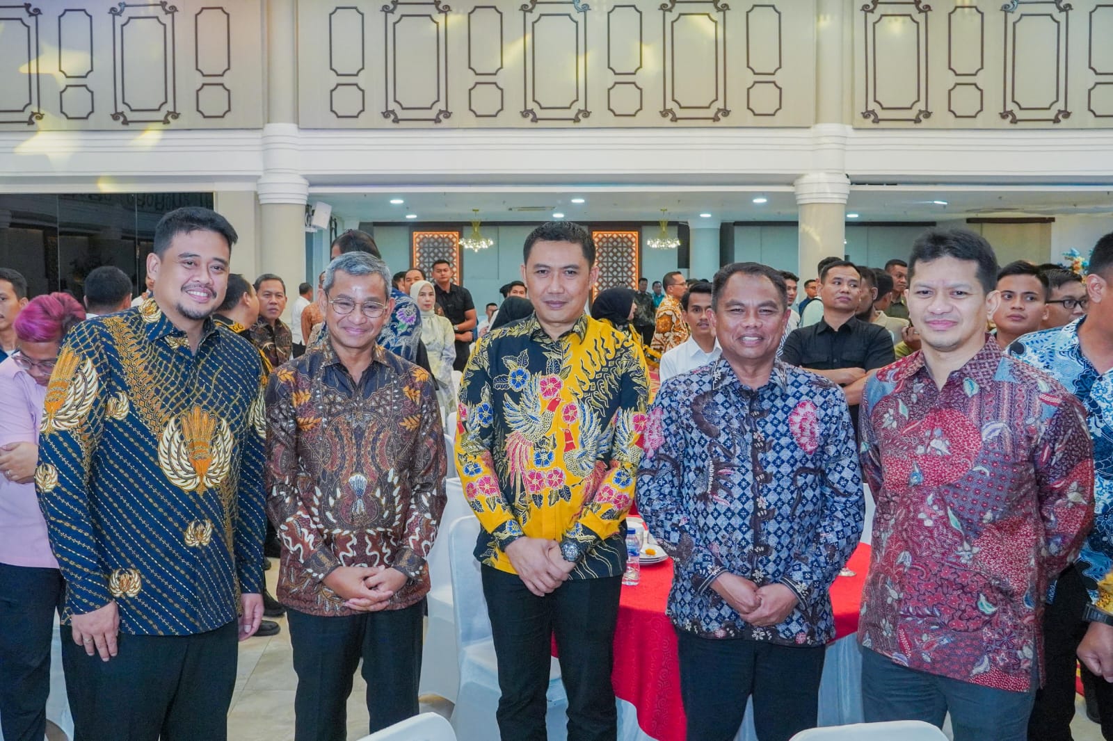 Wali Kota Medan Hadiri Pisah Sambut Pj Gubsu