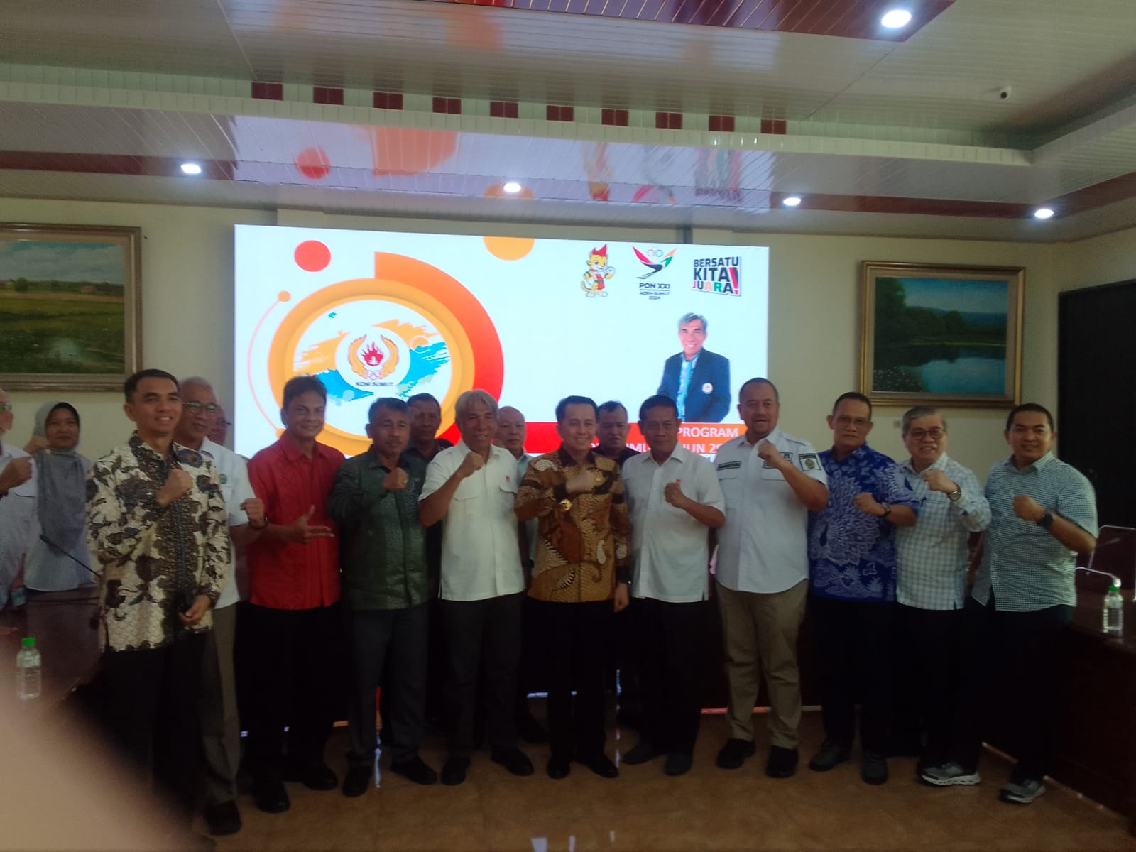 Hadapi PON 2024, KONI Sumut Diminta Kerja Maksimal dan Solid