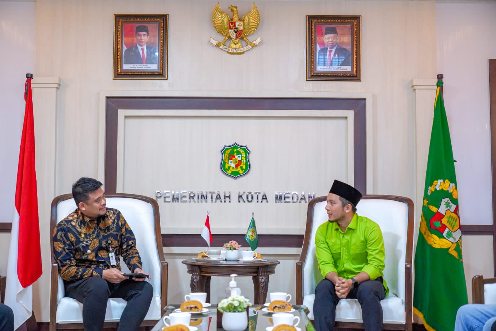 Wali Kota Medan Terima Kunjungan BKRM Batubara- Simalungun