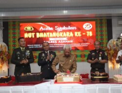 Polres Asahan Gelar Syukuran HUT Ke-78 Bhayangkara