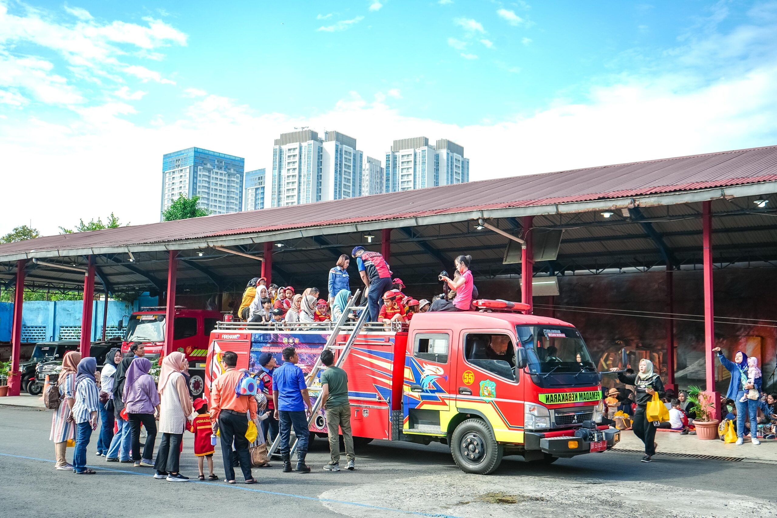 Dinas Damkarmat Medan Sosialisasikan Bahaya dan Penanganan Kebakaran kepada Anak Usia Dini