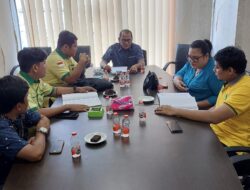 Antonius Devolis Tumanggor Terima Audensi Pengurus Terpilih Pemuda Katolik Komisariat Cabang Kota Medan Periode 2024-2027