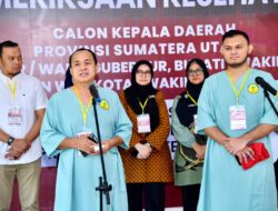 Pilkada Batu Bara: Zahir-Aslam Jalani Pemeriksaan Kesehatan