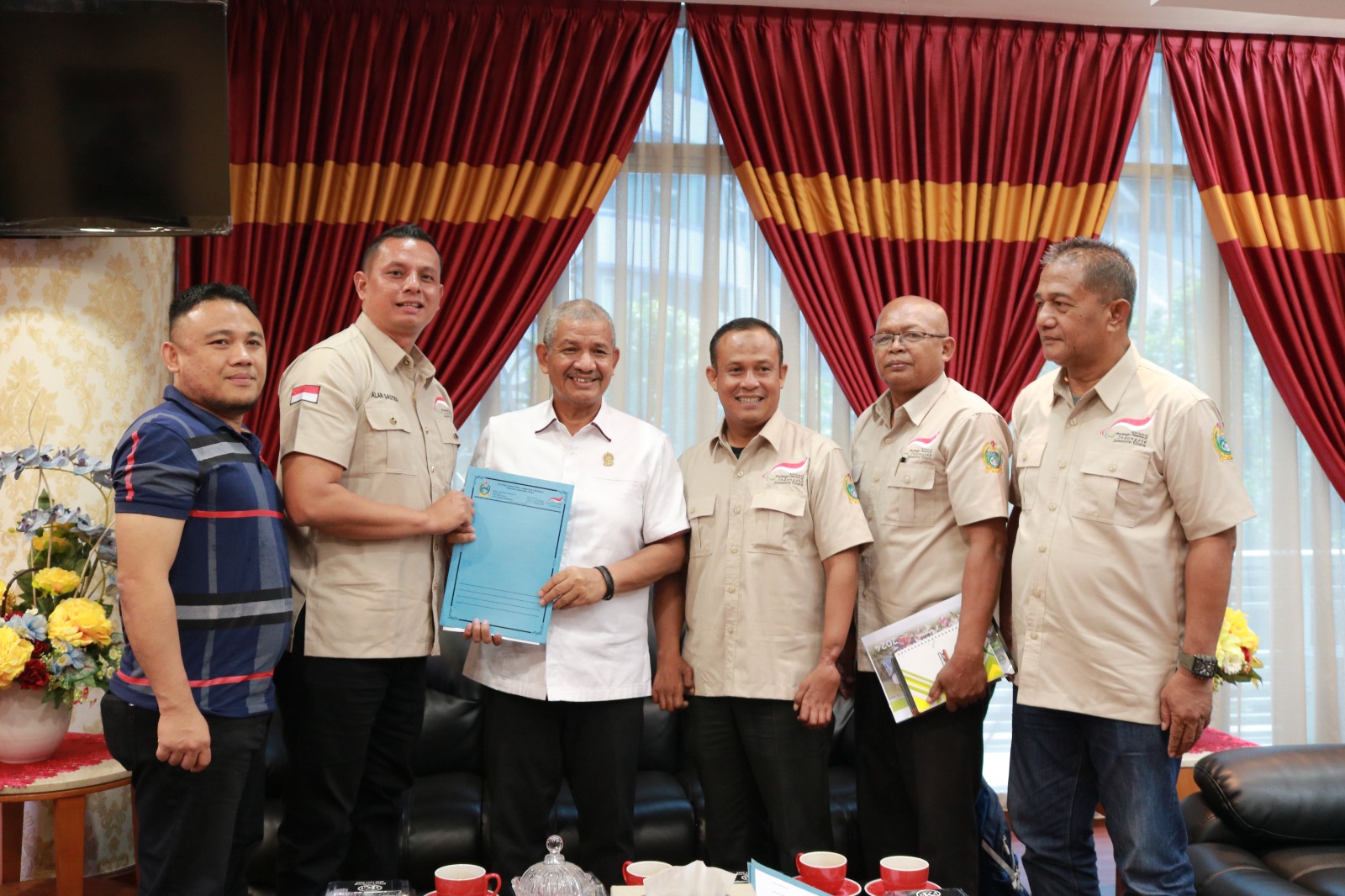 NPCI Sumut Temui DPRDSU Bahas Bantuan Dana Hadapi Peparnas Oktober 2024