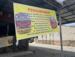 Pool Bus Jamin Ginting Dotertipkan, Warga: Terima Kasih pada Bobby Nasution