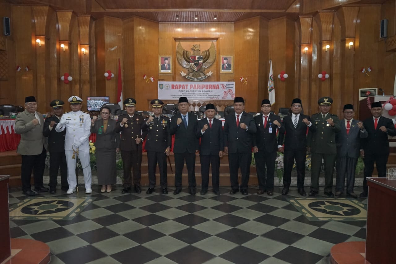 Bupati Asahan Dengarkan Pidato Kenegaraan Presiden RI