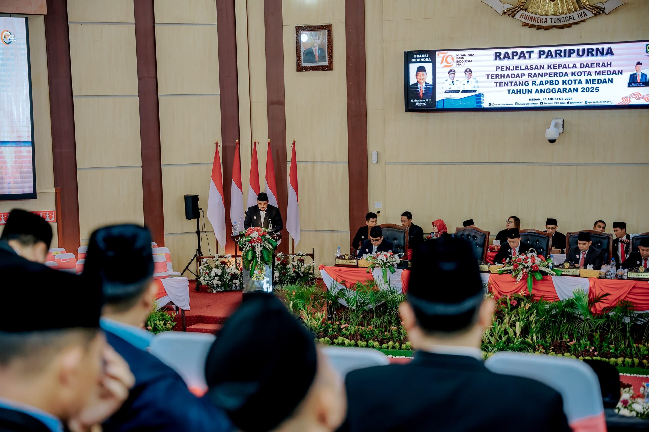 Bobby Nasution Harapkan RAPBD TA 2025 Jadi Tahapan Tinggal Landas Pembangunan Menuju Medan Emas 2045
