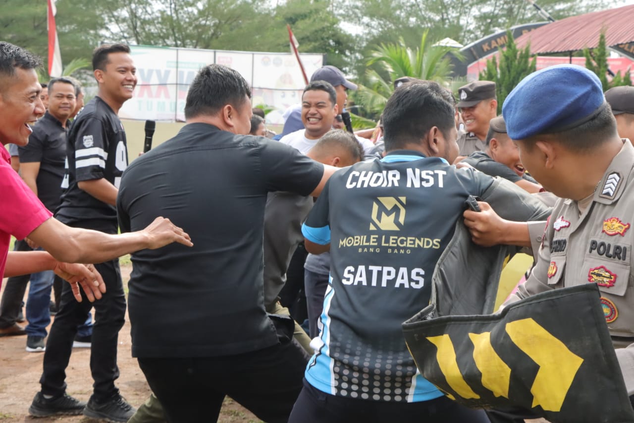 Polres Sergai Gelar Simulasi Sispam Kota untuk Operasi Mantap Praja Toba 2024