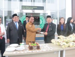 Bupati Sergai Hadiri HUT Mahkmah Agung RI Ke-79 di PN Sei Rampah