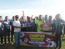 Bupati Tutup Turnamen U-40 Piala Bupati dan Wakil Bupati Sergai Tahun 2024