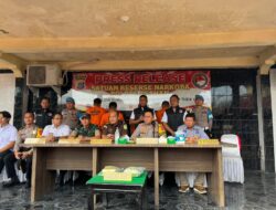 Polres Asahan Ungkap 2 Kasus Narkotika jenis sabu 4 jadi tersangka