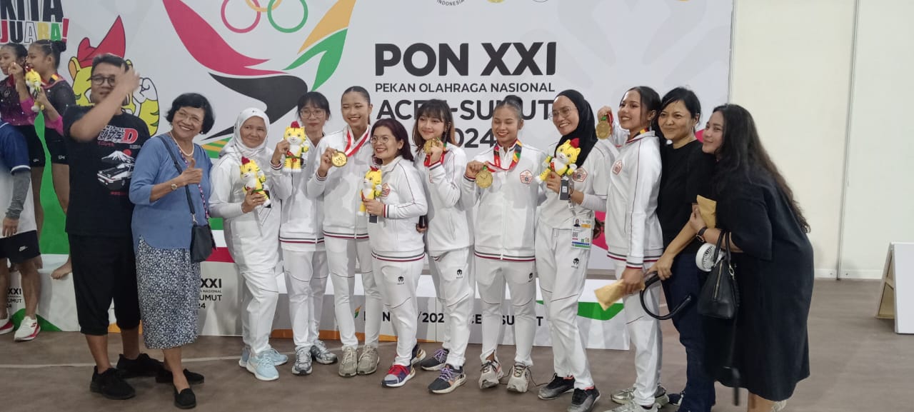 DKI dan Riau Berbagi Emas Perdana Senam Artistik