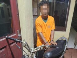 Polsek Pulau Raja Polres Asahan Amankan Penggelapan Sepada Motor