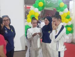 Tangis Haru Warnai Dominasi Lampung di Nomor Senam Ritmik