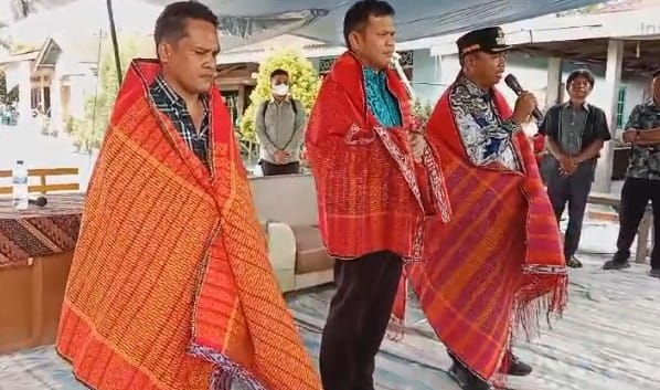 Warga Gembira, Acara Tepung Tawar Tutup Tanam Dihadiri Bupati Sergai