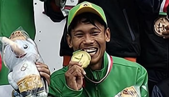 Sukses Raih Emas, Ini Ungkapan Atlet Panjat Tebing Sumut Rian Gordon Sitorus