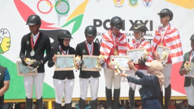 Cabor Berkuda PON Kembali Digelar di Sergai, DKI Jakarta dan Sumut Sukses Raih Medali Emas