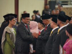 Bobby Nasution Saksikan 50 Anggota DPRD Medan Bersumpah Perjuangkan Aspirasi Rakyat