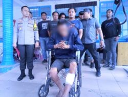 Berupaya melarikan diri BA di Dor Tim Jatanras Polres Asahan