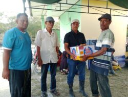 Peduli Banjir ROB, Ketua SMSI Sergai Bantu Warga Desa Bagan Kuala yang Terpaksa Mengungsi