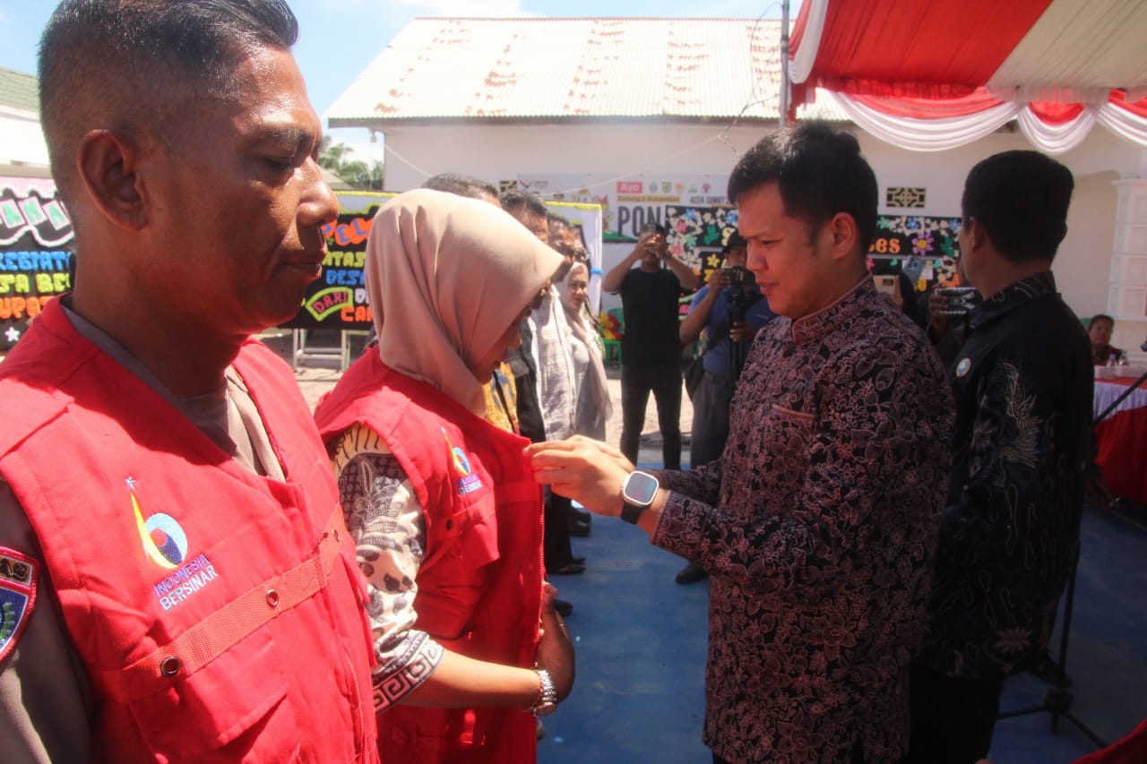 Wabup Sergai Resmikan Desa Sei Rejo Sebagai 'Desa Bersinar' dan Kukuhkan Relawan Anti Narkoba