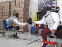 Walau Perdana, Atlet Anggar NPCI Sumut Tetap Optimis Raih Dua Emas