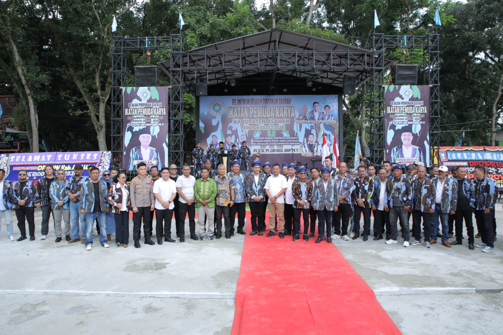 Pjs Bupati Hadir Pelantikan IPK Kabupaten Asahan Periode 2024-2029