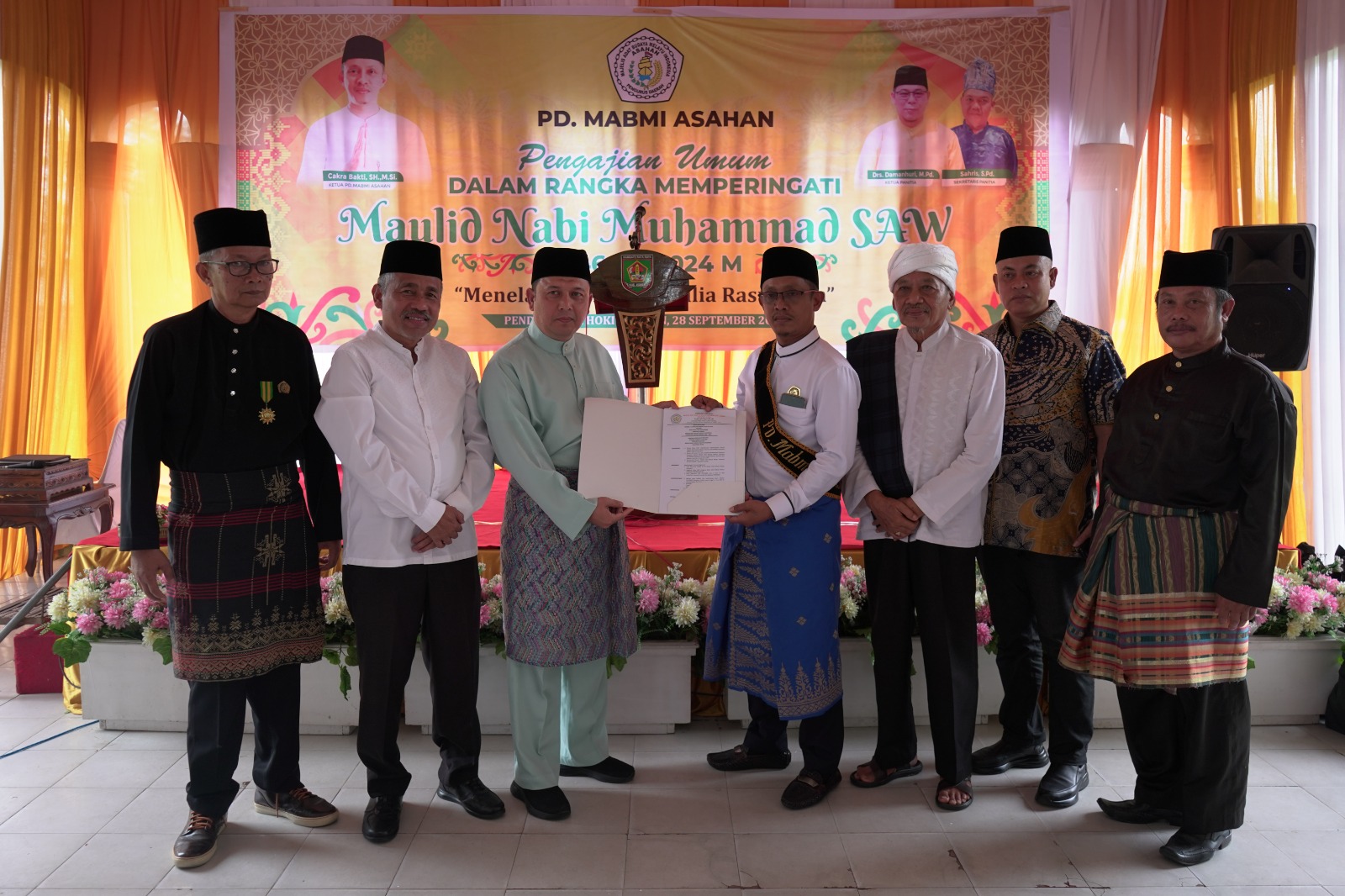 PD MABMI Kabupaten Asahan Peringati Maulid Nabi Muhammad SAW 1446 H/Tahun 2024.