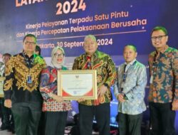 Pemerintah Kabupaten Asahan Raih Penghargaan Nominasi Anugerah Layanan Investasi 2024