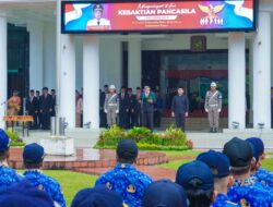 Plt Wali Kota Pimpin Upacara Peringatan Hari Kesaktian Pancasila di Balai Kota Medan