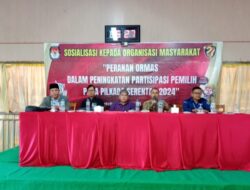 KPU Sergai Gelar Sosialisasi kepada Ormas, Ajak Masyarakat Jadi Pemilih Cerdas dan Adil