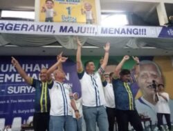 Tim Pemenangan Boby -Surya dan Taufik -Rianto di dihadiri ribuan masyarakat Asahan