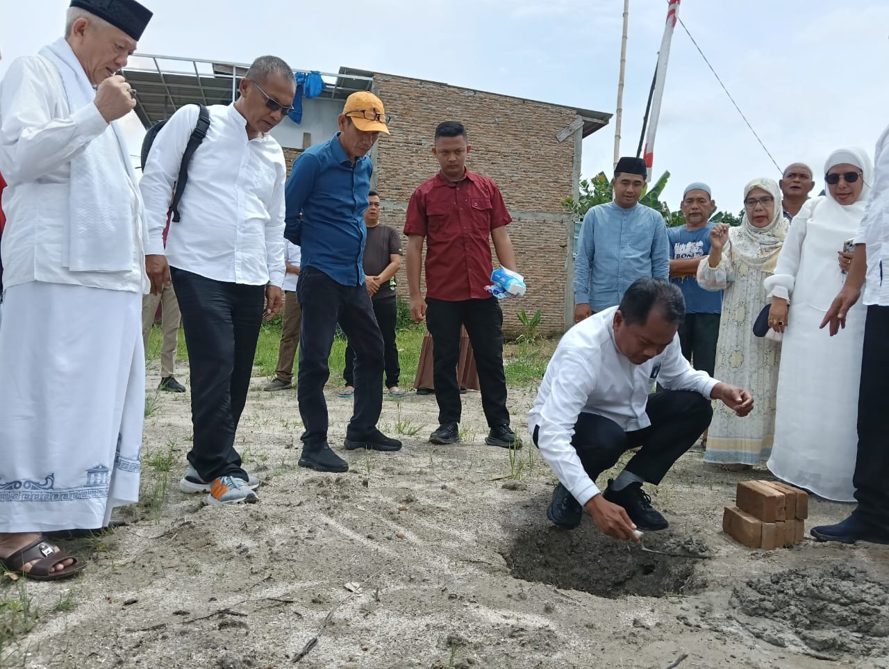 Peletakan Batu Pertama Rumah Tahfizh, Sosok Darma Wijaya Menginspirasi Generasi Muda