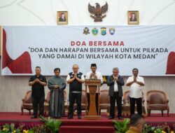 Pemko Medan Dukung Doa Bersama Demi Kelancaraan Pilkada Kota Medan Damai, Sejahterah dan Aman