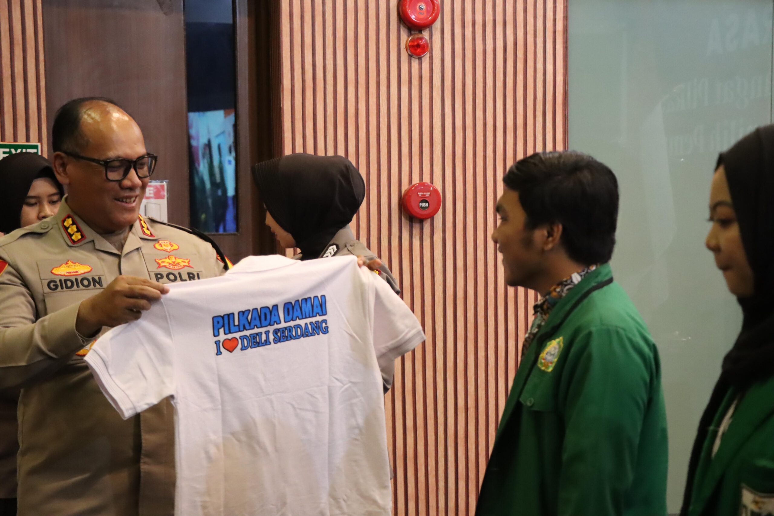 Polrestabes Medan Sambung Rasa bersama Pemilih Pemula