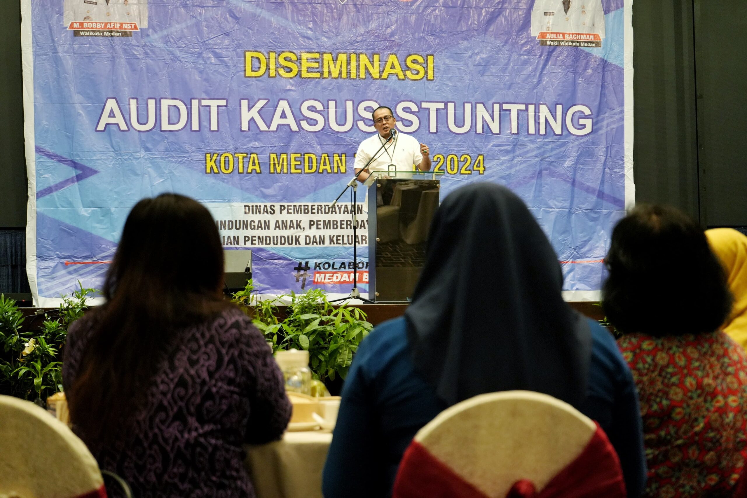 Buka Acara Audit Kasus Stunting, Plt Wali Kota Medan Ingin Langkah Konkret Atasi Stunting di Kota Medan