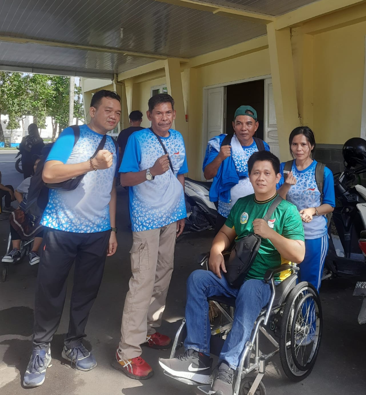 Atlet Tenis Meja Difable Medan Juara Umum NPCI Deliserdang Open 2024