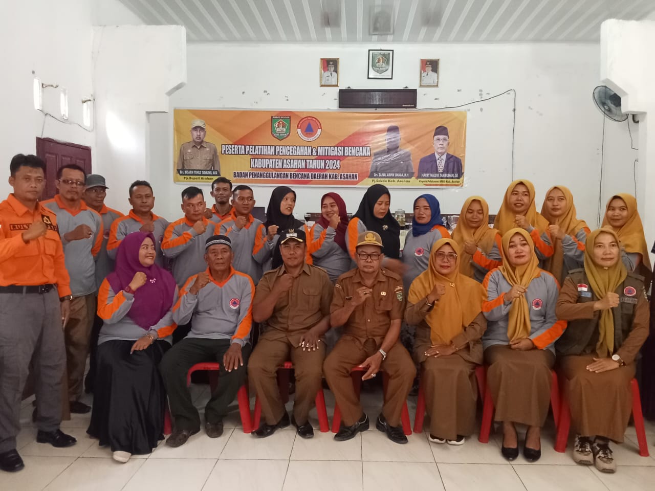 Pelatihan Pencegahan dan Mitigasi Bencana di desa Perkebunan III/IV Sei Dadap