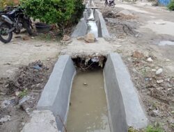 CV AWAI NA Pemenang Tender Proyek Pembangunan Drainase Dari Kantor Camat Sei Dadap menuju Tali Air menjadi Sorotan