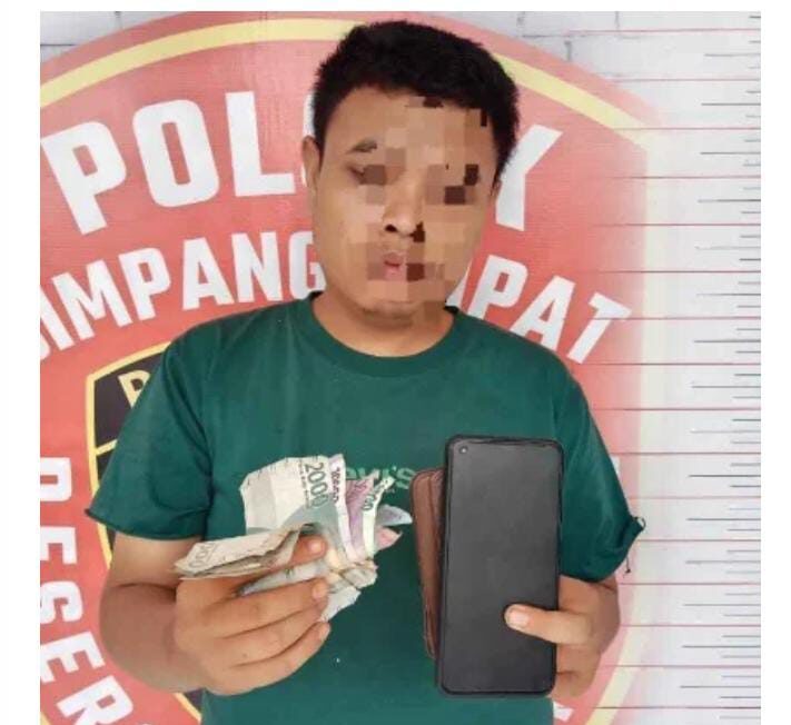 Jurtul Togel diamankan Polsek simpang 4 jajaran Polres Asahan