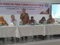 Dinas Pendidikan Sergai Gelar Forum Konsultasi Publik untuk Tingkatkan Kualitas Layanan Pendidikan