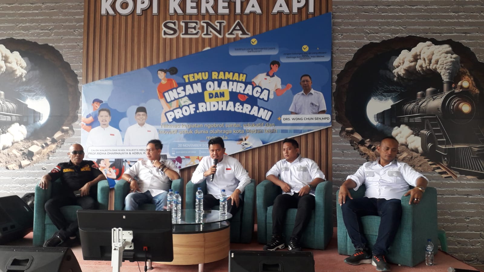 Temu Ramah Insan Olahraga dan Prof Ridha Dharmajaya Fokuskan Lapangan Pekerjaan