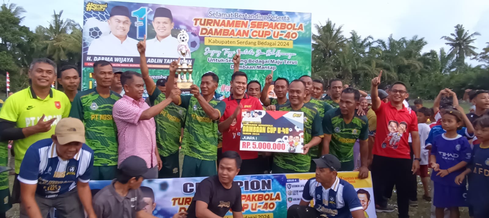Mangga Dua Juara, Darma Wijaya Resmi Tutup Dambaan Cup U-40