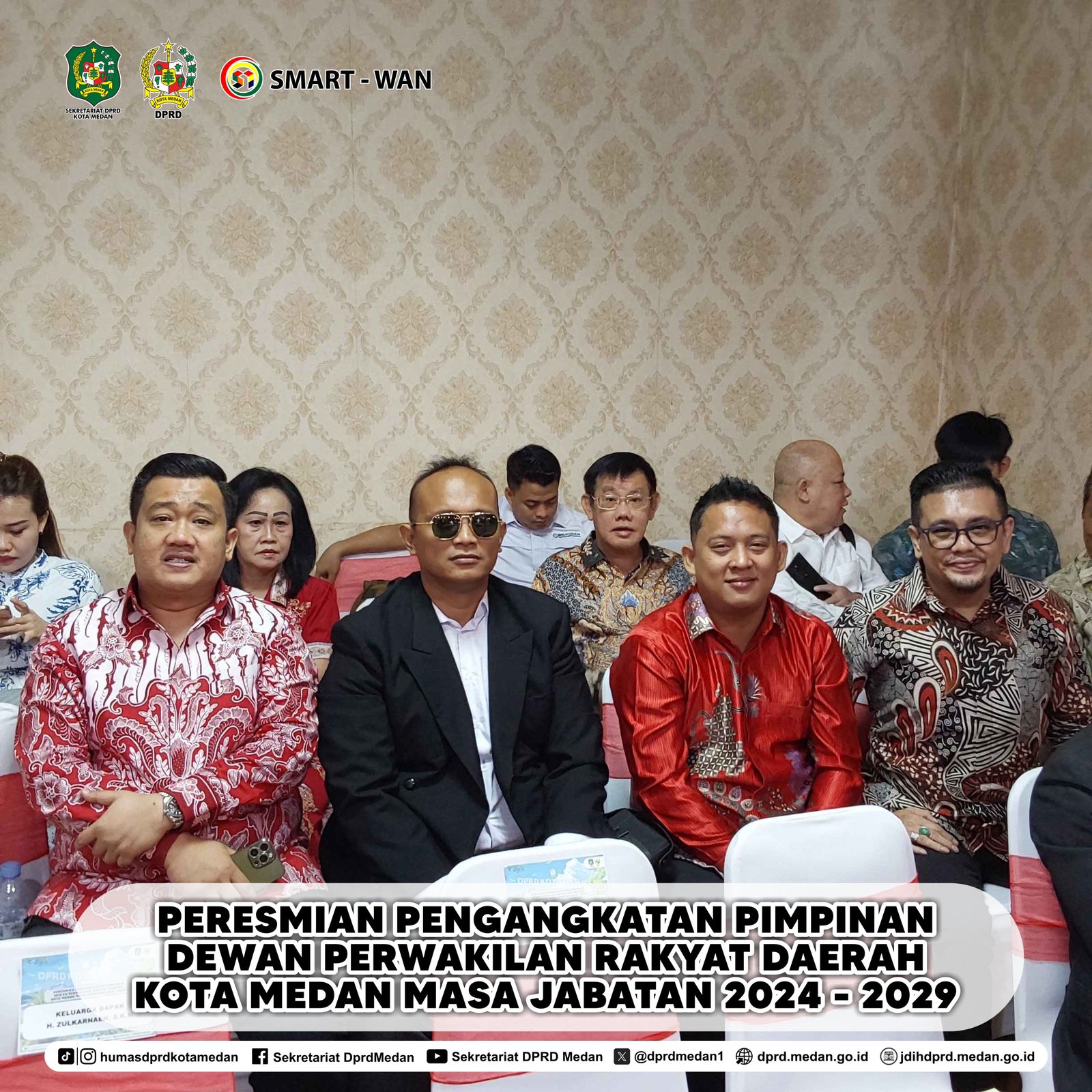 Setelah Difenitif di DPRD, Wong dapat Ucapan Selamat dari Rico Goncalwes Sirait