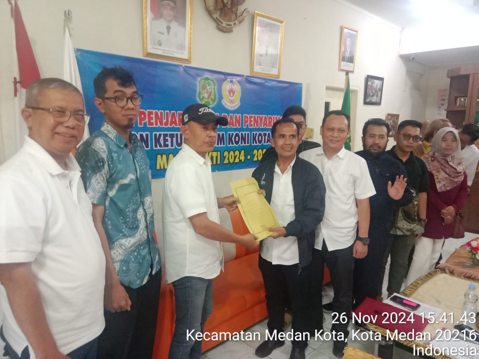 Tepis Berita Miring, Zulkifli Lubis SH Daftarkan Diri Jadi Ketum KONI Medan